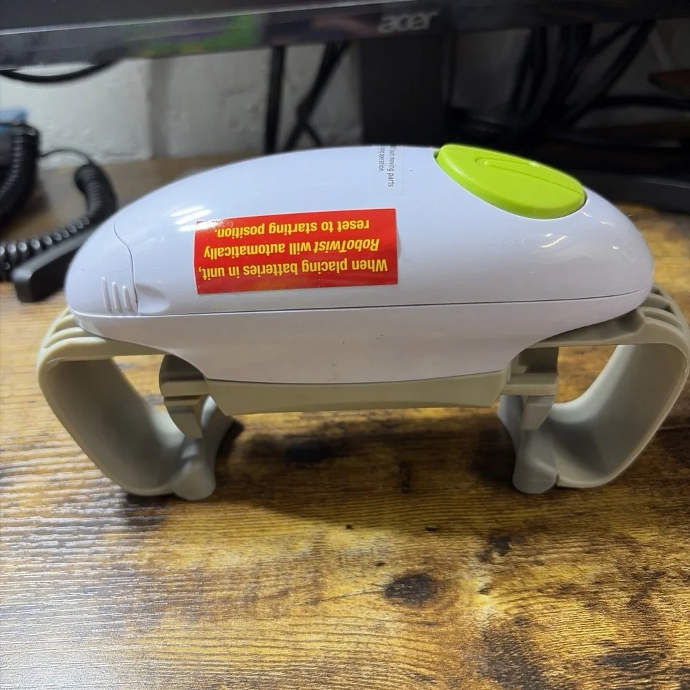 Robotwist Electric Jar Opener 1014FEQX 2016 In Box Arthritis Tool New